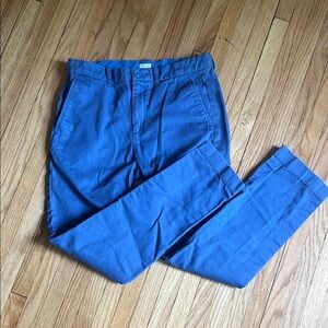 Crewcuts Blue Chino Pants Vibrant Cotton Blend